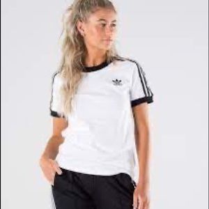 Adidas 3 stripes t shirt